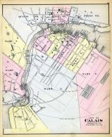 Calais City, Maine State Atlas 1884